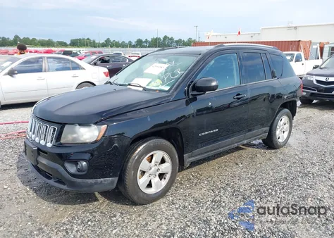 2014 Jeep Compass Sport from USA, damaged, VIN 1C4NJCBA2ED801183
